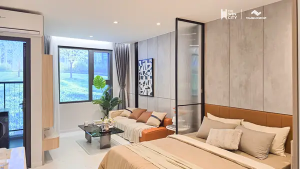 Căn hộ mẫu 1PN — nội thất An Cường