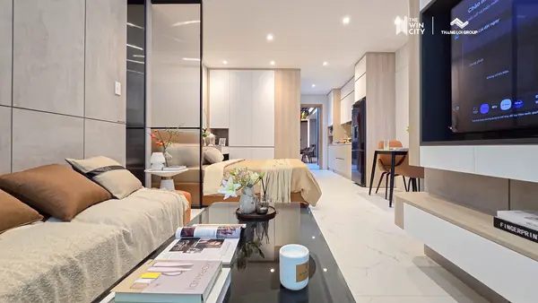 Căn hộ mẫu 1PN — nội thất An Cường