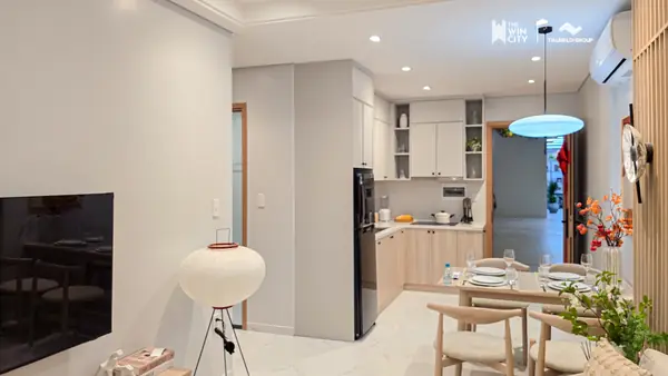 Căn hộ mẫu 2PN — nội thất An Cường